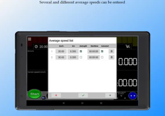 Speedpilot android App screenshot 1